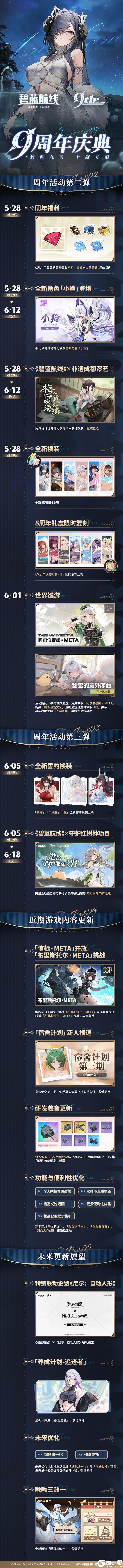碧蓝航线「9周年庆典直播」已经圆满结束啦！