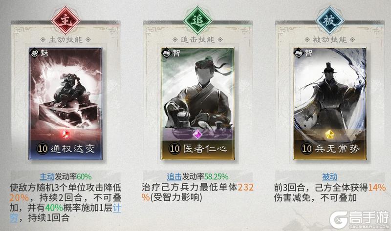 《三国：天下归心》阵容搭配：周泰陈宫祝融搭配思路解析