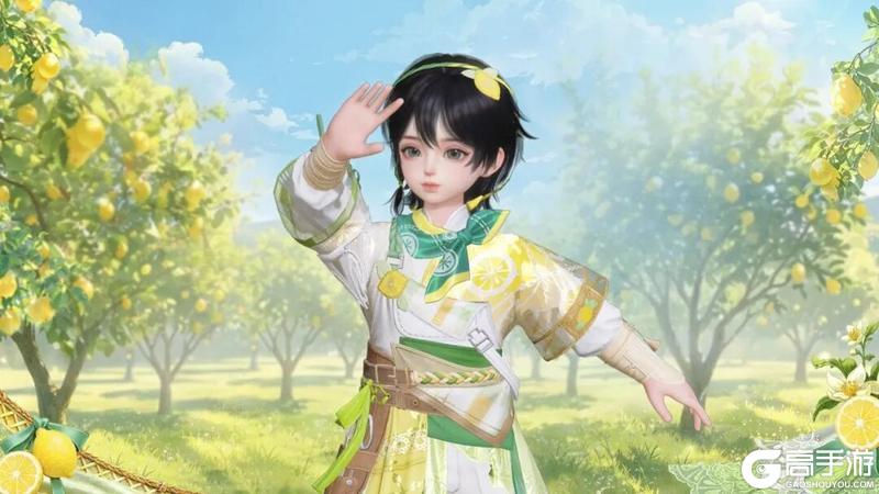 《一梦江湖》时装・沁柠夏携夏意登场邀你同享江湖闲夏~