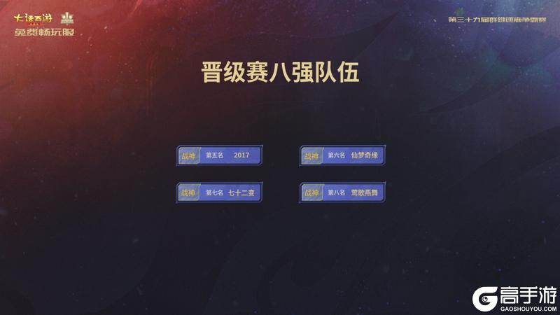 《大话西游》第三十九届群雄逐鹿争霸赛圆满落幕