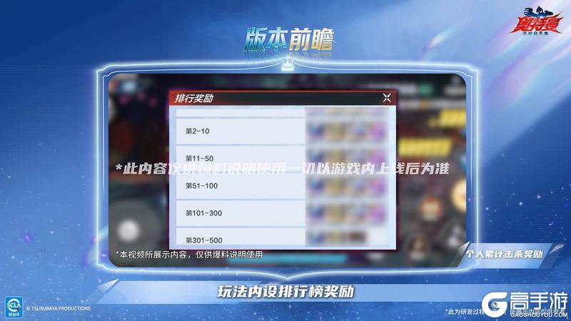 《奥特曼：超时空英雄》版本前瞻-新玩法来啦！