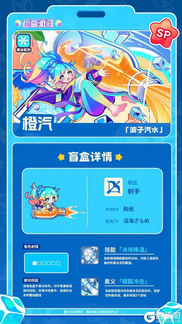 《盲盒派对》【角色档案】空气里飘来「波子汽水」的气息