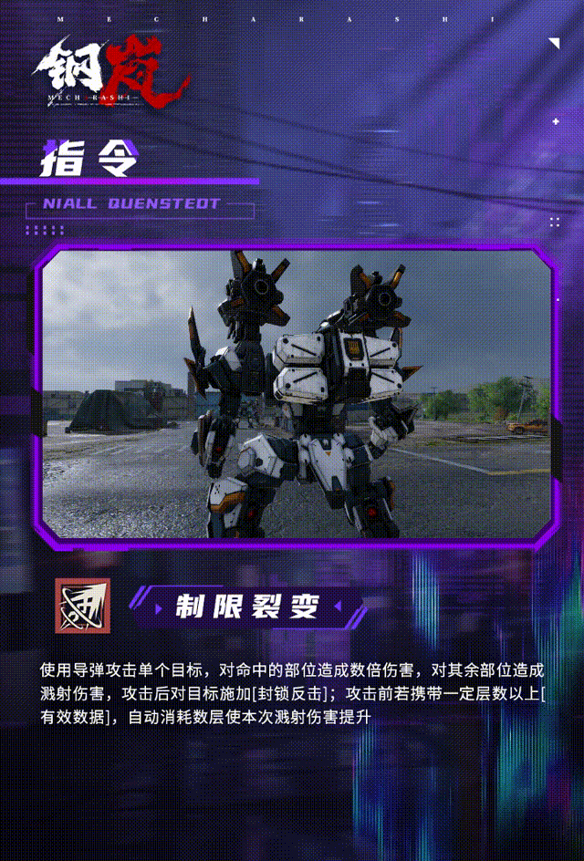 《钢岚》机师档案 | 尼尔·昆施泰特