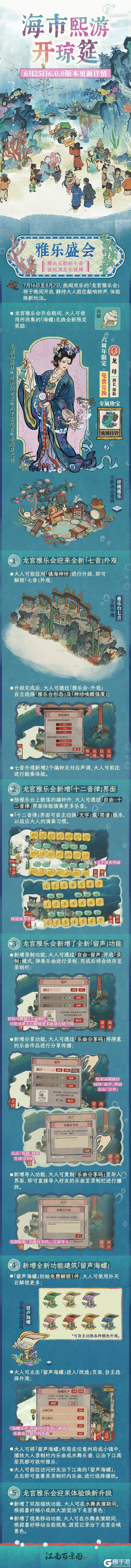 《江南百景图》🌊6.0.0版本「海市熙游开琼筵」更新详情