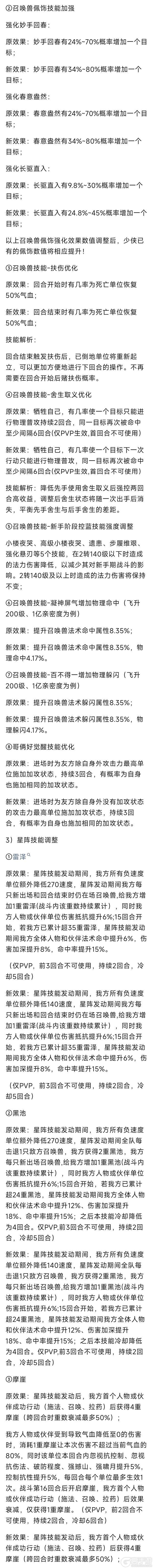 《大话西游》维护预览|夏季数值调整上线 蹴鞠渔乐节欢乐来袭