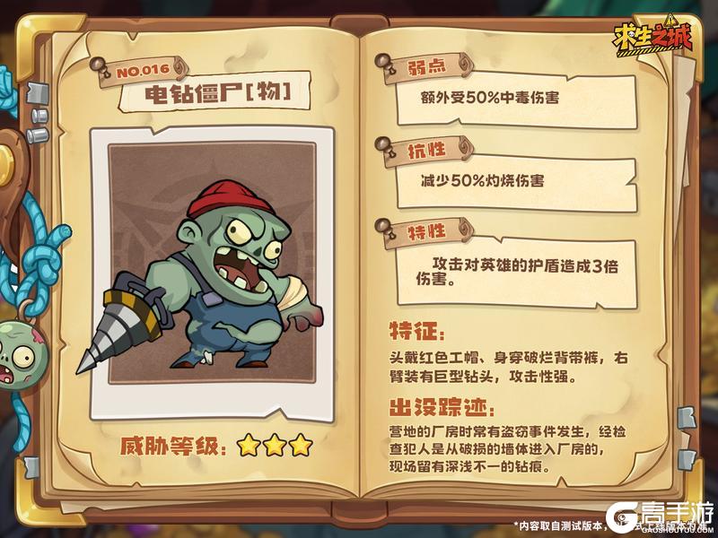《求生之城》怪物图鉴丨5大凶悍庞然大物来袭!