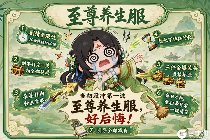 《大话西游》错过了第1个至尊养生服 就不要再错过第2个！