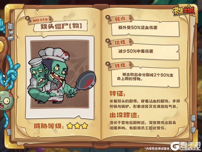《求生之城》怪物图鉴丨5大凶悍庞然大物来袭!