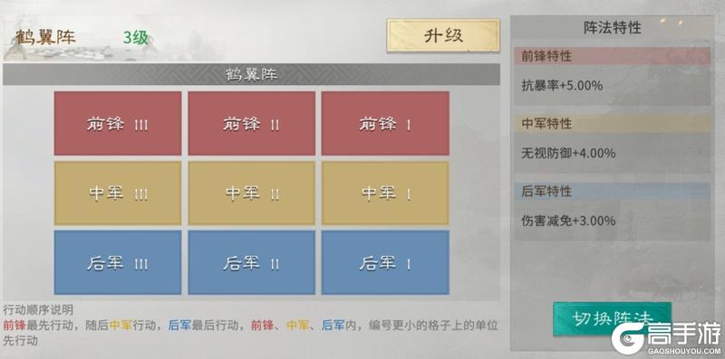 《三国:天下归心》阵容搭配推荐:残血斩杀队