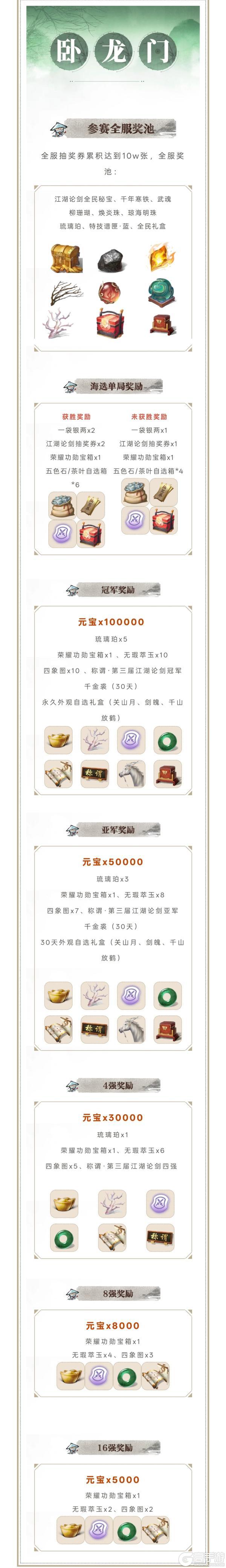 《一梦江湖》江湖论剑大赛英雄帖到!全民参赛即有奖