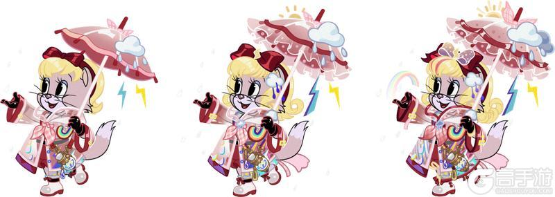 《猫和老鼠》苏蕊第四款S级皮肤丨苏蕊·雨中行活力登场！