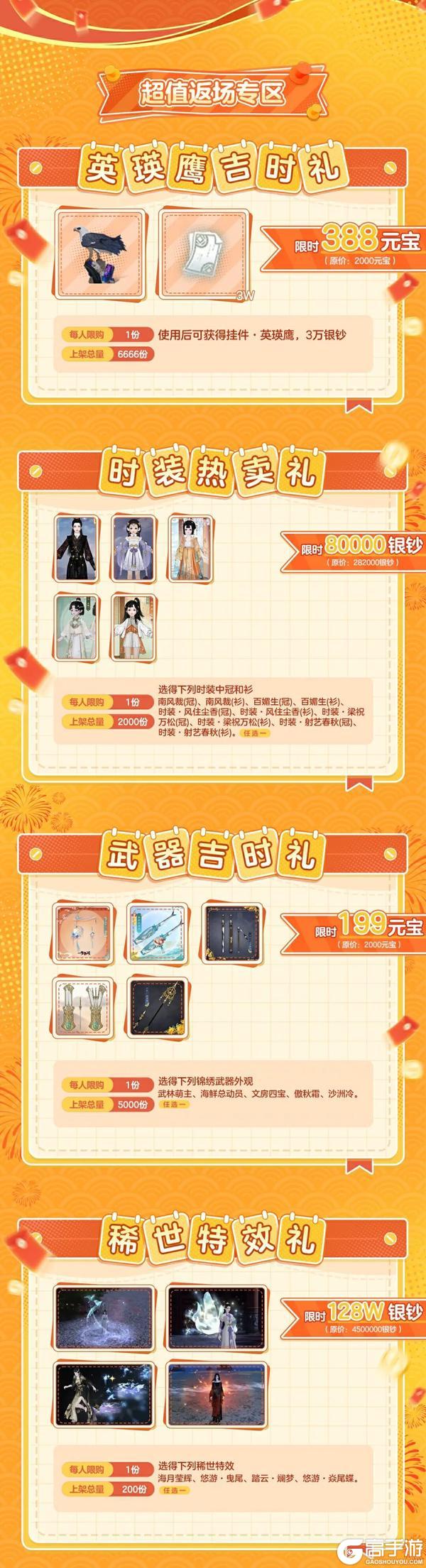 《一梦江湖》平行服公告 | 吉时热卖将开启巴啦啦小魔仙联动