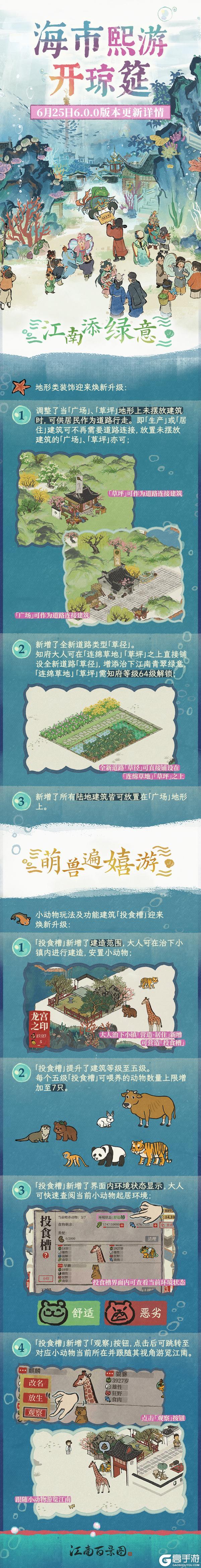 《江南百景图》🌊6.0.0版本「海市熙游开琼筵」更新详情
