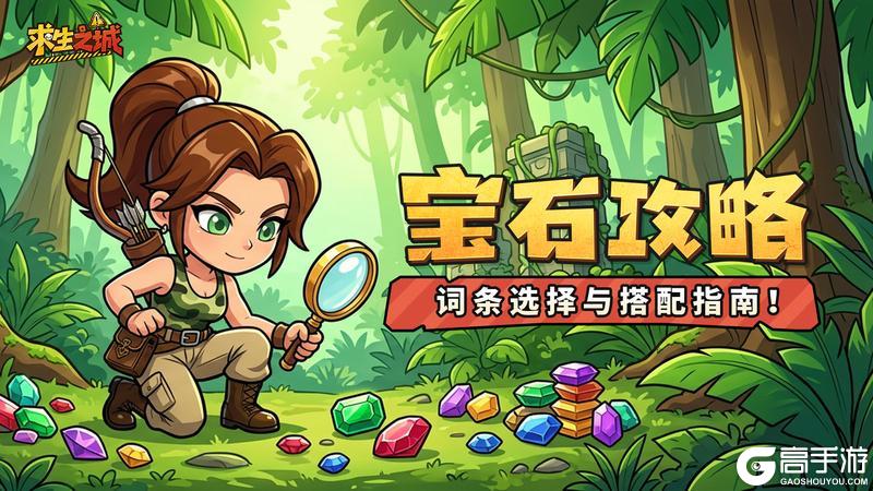 《求生之城》宝石攻略丨六大流派词条选择与搭配指南!