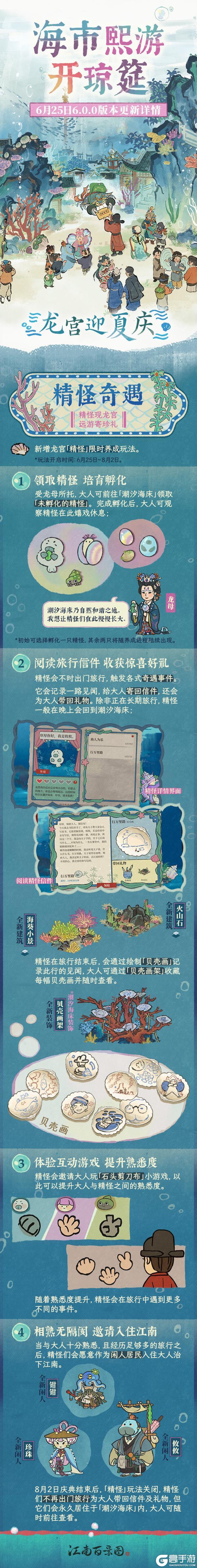 《江南百景图》🌊6.0.0版本「海市熙游开琼筵」更新详情