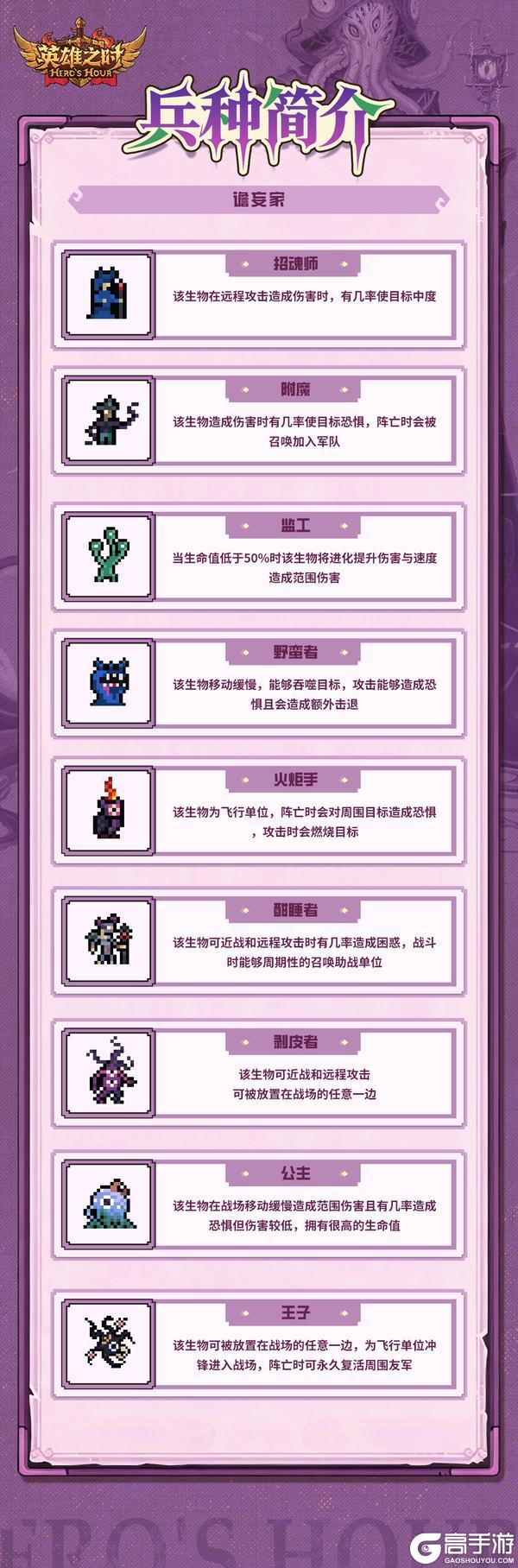 《英雄之时》阵营介绍:「谵妄家」相信虚幻与梦魇的异教!