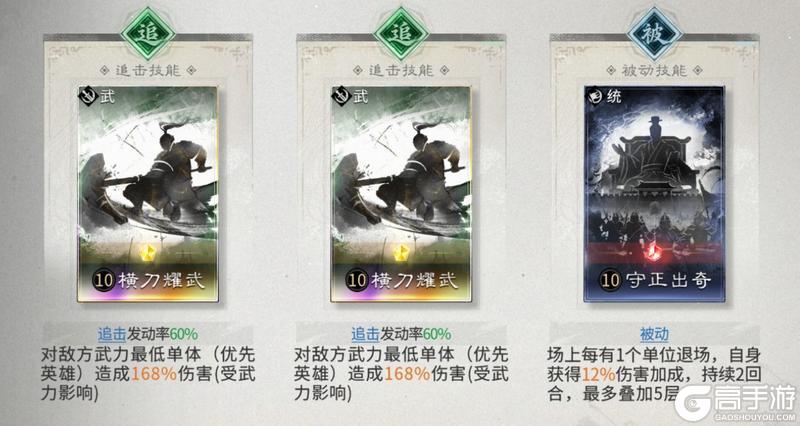 《三国:天下归心》阵容搭配推荐:残血斩杀队