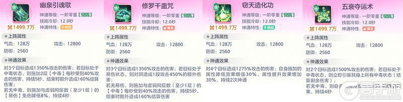《宗师之上》神通攻略:仙界神通搭配养成全攻略!