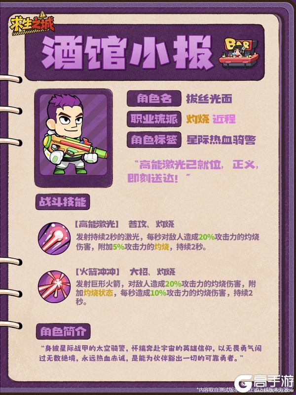 《求生之城》酒馆小报 · 拔丝光面|星际火箭主理人来到!
