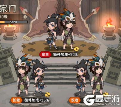 《蛮荒领主》宗门介绍
