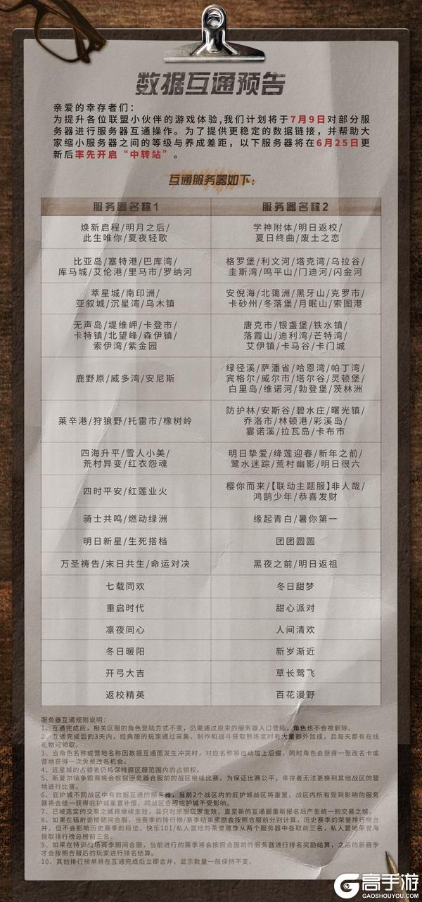 《明日之后》更新公告 | 喜羊羊与灰太狼联动拟态新赛季更新