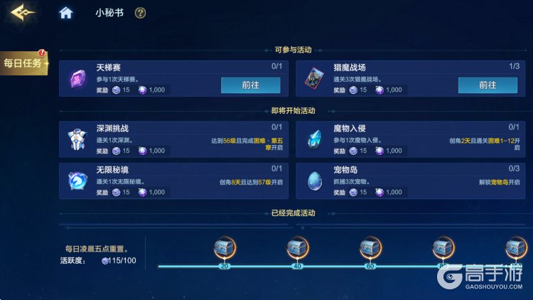 时空猎人觉醒--游戏评测--日常玩法