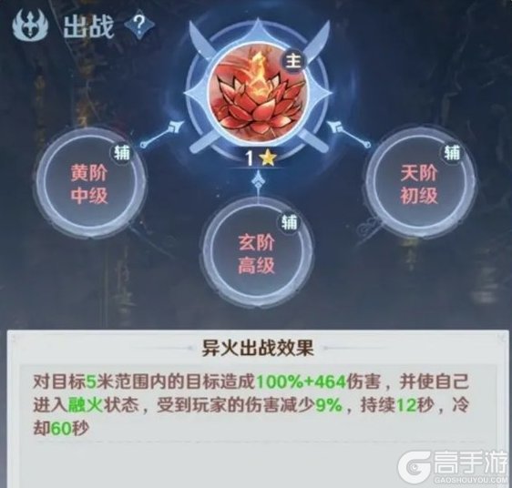斗破莫欺少年穷异火系统功能介绍&天阶异火图鉴